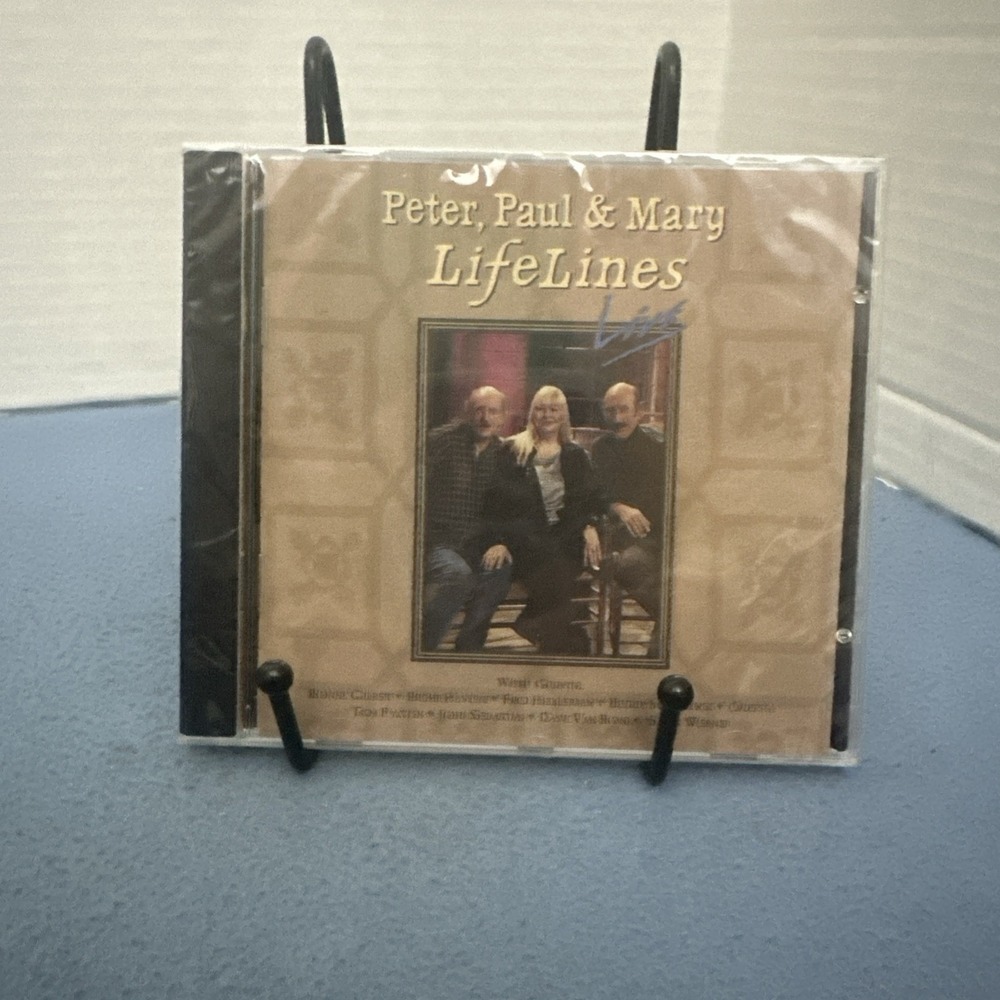 Brand New Peter, Paul & Mary with Guests LifeLines Live CD (1996, D115728)